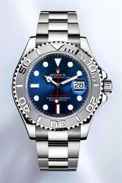 rolex yacht master blue face price.